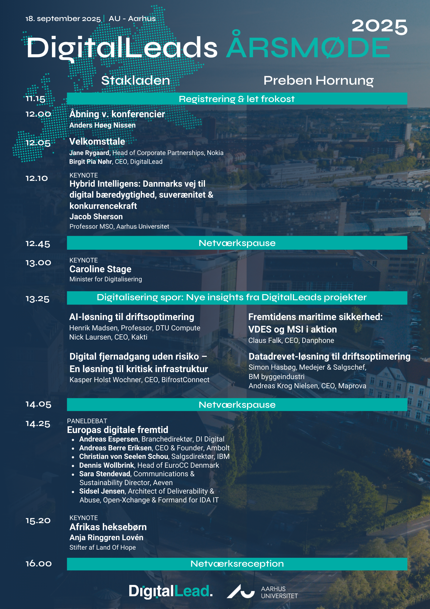 DigitalLead Årsmøde program